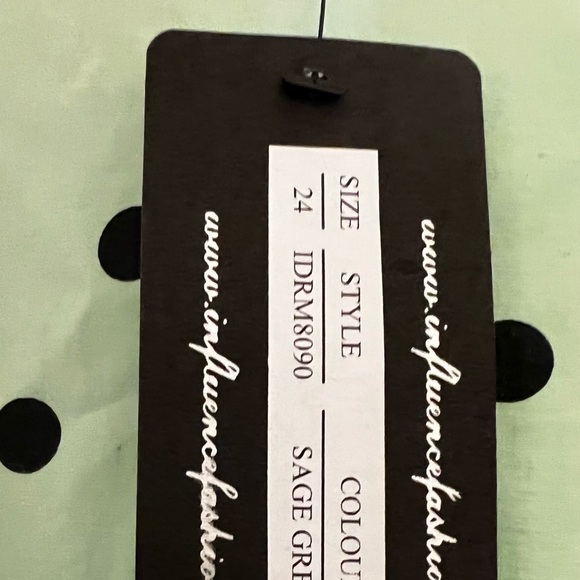 Gorgeous Mint Green Polka-Dot dress 👗 - Picture 5 of 5